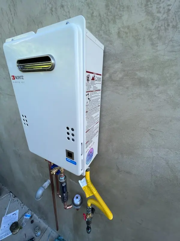 Tankless water heater installation for Wickatunk homes